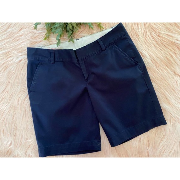 Lilly Pulitzer The Chipper Short 12 Navy Chinos - Picture 2 of 7